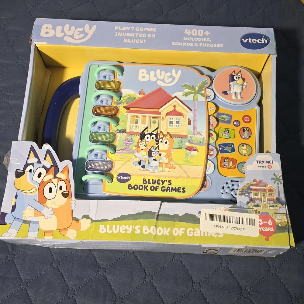 VTech Bluey Interactive Learning Book - Multicolor - Picture 5 of 5